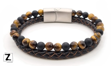 Lederarmband Golden Sun